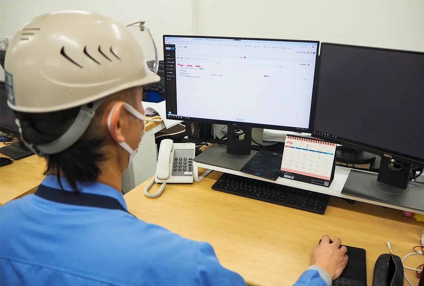 イソライト工業株式会社の定期保全保全管理システムモニプラットでリアルタイム点検結果承認処理が行える