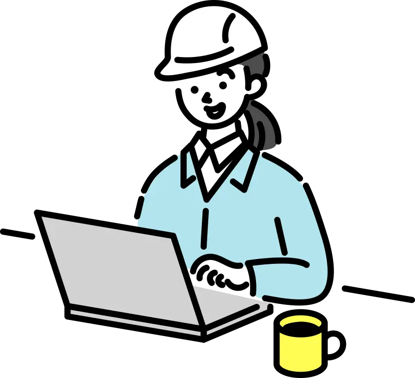 定期保全の点検結果を入力&保存